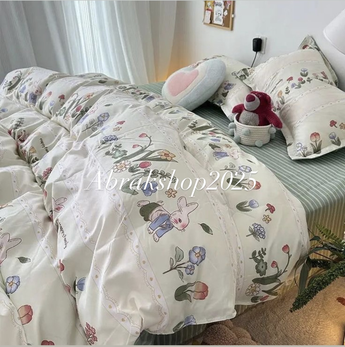 لحاف و روتختی فانتزی عروسکی خرگوش